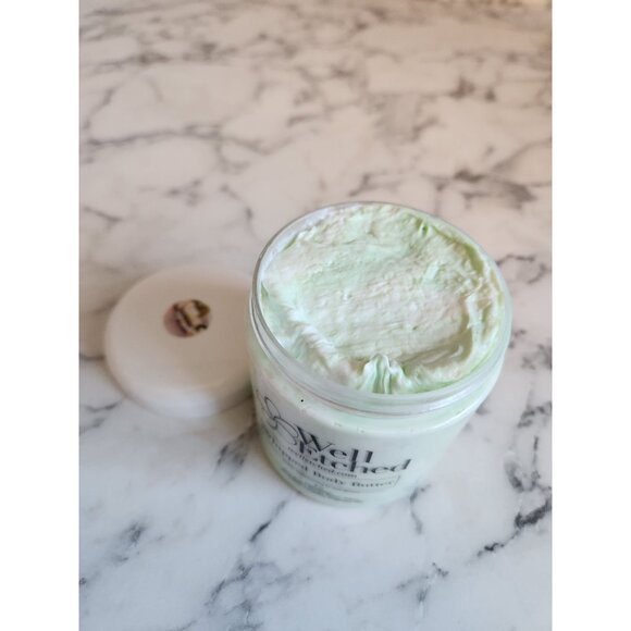 Well Etched Jasmine Whipped Body Butter 8 Oz Deeply Moisturizing Non-Greasy - Picture 3 of 3